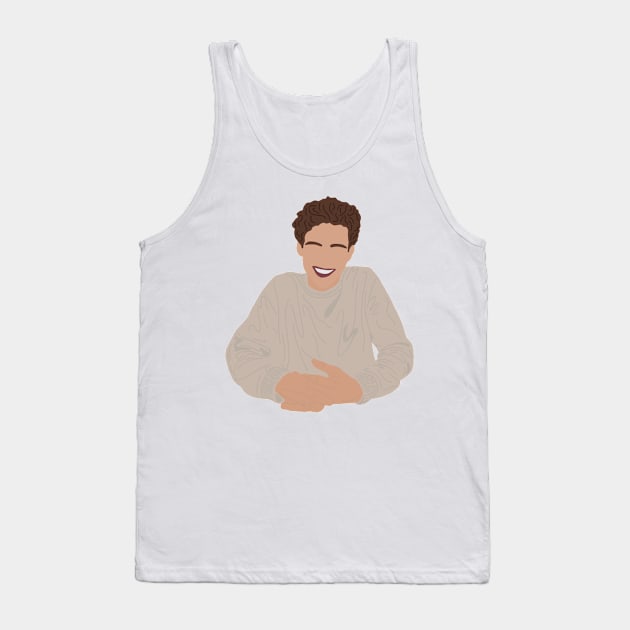 Joshua Bassett! Sticker Tank Top by haleynicole11